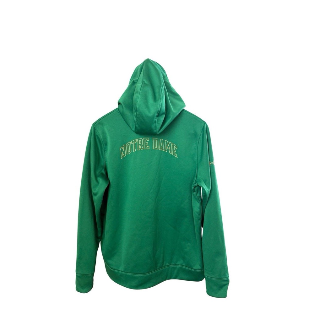 Notre Dame Under Armour Fighting Irish Pullover Hoodie Womens Size Medium - Picture 3 of 8